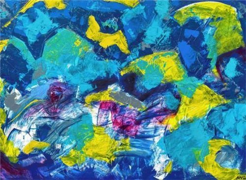 Werke wie „Wolkenhimmel“ gehören ebenfalls zur Dauerausstellung.
