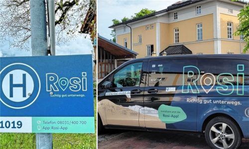 Wie geht es weiter mit dem Rufbus „Rosi“? Vor sieben Monaten wurden elf Chiemgau-Gemeinden von einem 1,7-Millionen-Euro-Defizit geschockt. Bis heute gibt es kein Konzept für den wirtschaftlichen Betrieb. Fotos Reiter/Kirchner