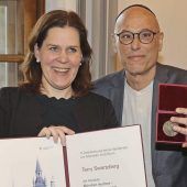 Medaille für Terry Swartzberg