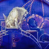 Hohe Tiere auf der Wiesn