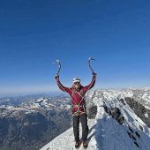 Dahlmeier in der Eiger-Nordwand