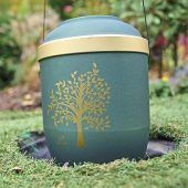 Urne landet in DHL-Paketstation