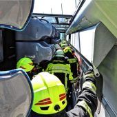 Über 400 Zuschauer verfolgen spektakuläre Rettungsübung