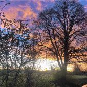 Buntes Farbenspielam Willinger Himmel