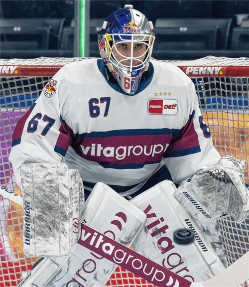 Christopher Kolarz steht künftig wieder für die Starbulls im Tor.Foto Imago