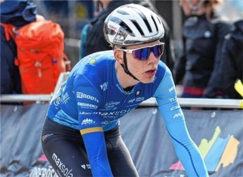 Clemens Vortkamp war beim Eröffnungsrennen der Austria-Cycling-League bester Elite-Fahrer.Foto MaxSolar Cycling