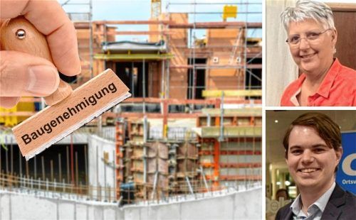 Der Kolbermoorer Bauausschuss, dem unter anderem Caroline Schwägerl (Grüne) und Leonhard Sedlbauer (CSU) angehören, hat den Bauantrag für eine Flüchtlingsunterkunft an der Rosenheimer Straße erneut einstimmig abgelehnt. Foto Imago/Wolfilser, re