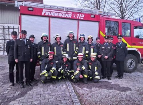 Die ausgezeichnete Gruppe.Foto re