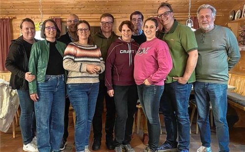 Die neue Vorstandschaft mit den Fachwarten 2025/2026. Foto re