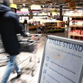 „Stille Stunde“ im Supermarkt