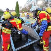 Großeinsatz nach Batteriebrand einer PV-Anlage in Übersee