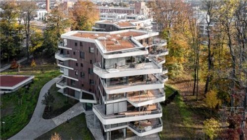 Die Y-Häuser im Spinnereipark in Kolbermoor wurden mit renommierten Preisen ausgezeichnet.