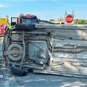 Drei Verletzte bei Kollision an Kreuzung