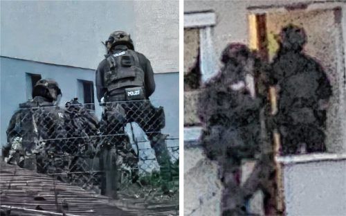 Ein SEK-Einsatz in der Kastenau hat am Donnerstagnachmittag für Aufregung gesorgt. Foto privat