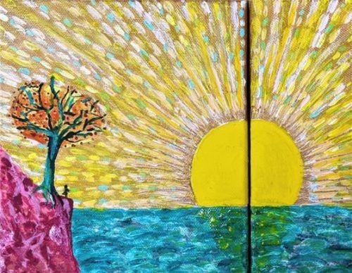 Farbe 4: Geballte Farbenkraft verbindet sich mit luftiger Leichtigkeit.Foto re