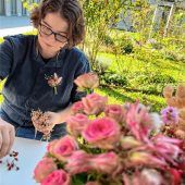 Sie lässt Blumen sprechen
