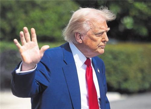 Haben Donald Trump und seine Maßnahmen negativen Einfluss auf die Bau- und Immobilienbranche? IFoto MAGO/ABACAPRESS