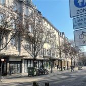 Fußgängerzone sagt „Auf Wiedersehen“