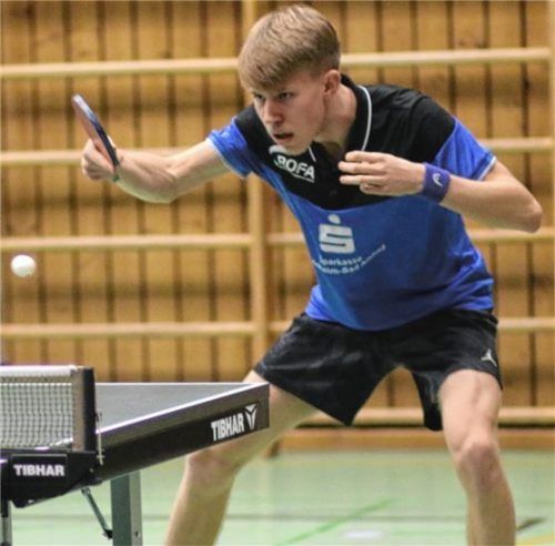 Jonathan Paquet sicherte Kolbermoor mit einem Erfolg gegen Helmut Neudecker einen Punkt gegen Oberalteich. Foto Gerhard Erlich