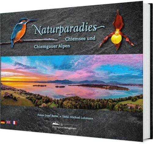 Josef Reiter: „Naturparadies Chiemgau und Chiemgauer Alpen“. Gebundener Bildband, zweite, komplett überarbeitete Auflage mit 112 Seiten und 190 Farbbildern. Texte in deutscher, englischer und französischer Sprache. Erhältlich im Buchhandel und derzeit in den Geschäftsstellen des Oberbayerischen Volksblatts und seiner Regionalausgaben. re