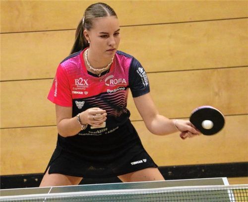 Kolbermoors Neuzugang Annett Kaufmann war die erfolgreichste Spielerin der Rückrunde. Foto Gerhard Erlich