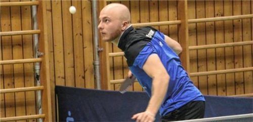 Maximilian Loof holte gegen Miltach den einzigen Kolbermoorer Punkt.Foto Erlich