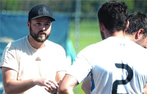 Mit dem ASV Au Gastgeber beim Kreis-Pokalfinale: Trainer Christoph Martin.Foto Ruprecht