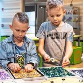 Spannende Ostereiersuche in den Swarovski Kristallwelten