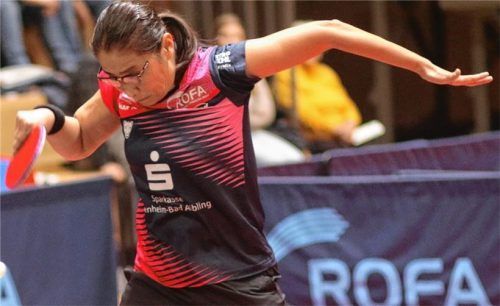 Qianhong Gotsch fällt wegen privater Verpflichtungen am heutigen Freitag kurzfristig aus.Foto Gerhard Erlich