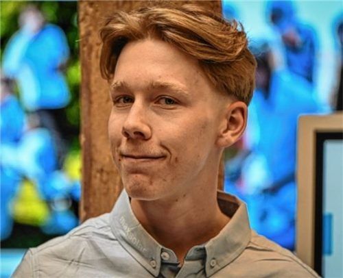 Radsportler Clemens Vortkamp ist mittlerweile stolzer Bürger von Chieming.Foto Marko Aleksic