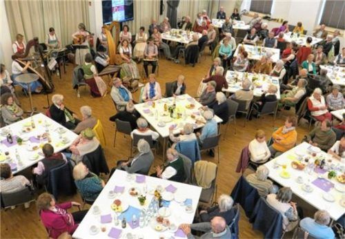 Rappelvoll war die Kulturmühle beim Senioren-Hoagascht.