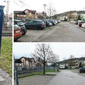 Gähnende Leere am Bahnhof-Parkplatz