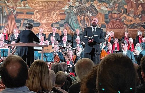 Tenor Steffen Kruse gab den Evangelisten. Foto Kirchner