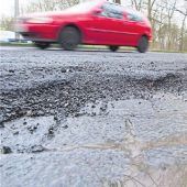 Schaden durch ein Schlagloch