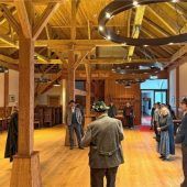 Trachtler informieren sich über „ihr“ Kulturzentrum