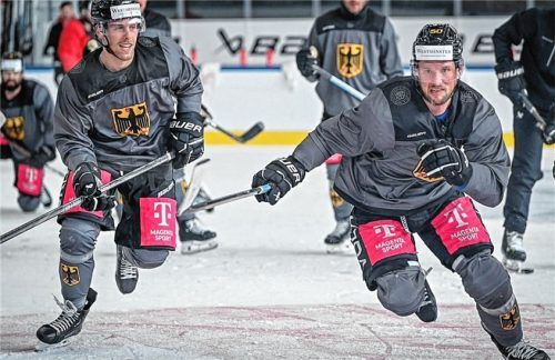 Volle Kraft voraus: Patrick Hager (rechts) im Laufduell.Foto Marko Aleksic