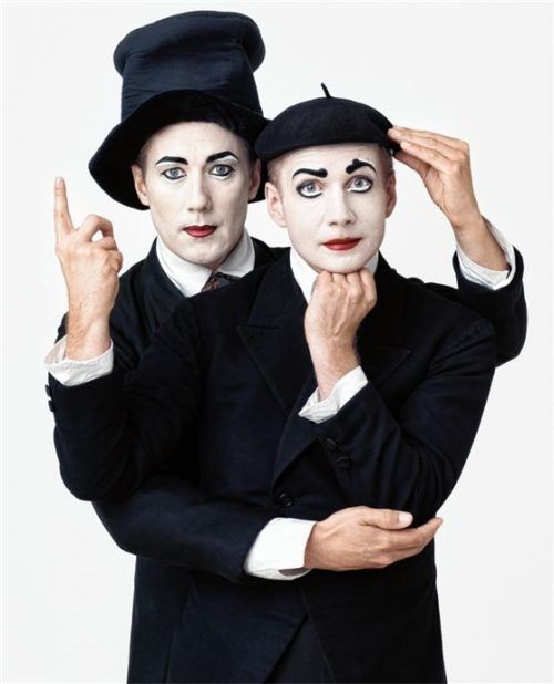 Wolfram von Bodecker und Alexander Neander begeisterten mit ihrem visuellen Theater das Publikum in über 30 Ländern. Foto Re