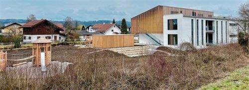 Zu den großen Ausgabeposten 2025 zählt auch das „Haus für Kinder“ auf der Rösnerwiese mit 4,3 Millionen Euro. Foto neuwirth