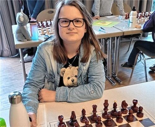Zuzanna Sobczak ist bayerische Meisterin in der U12.Foto re
