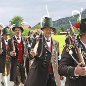 Himmlische Hilfe für Bayerns Gebirgsschützen