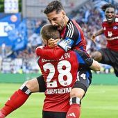 Der HSV kurz vor dem Ziel