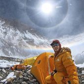 Abflug aus 8000 Metern Höhe