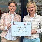 Gruber-Stiftung spendet 32000 Euro an „Platz für Kinder“