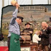 Startschuss für das Jubiläumsfest zum 155-Jährigen der Feuerwehr Vogtareuth