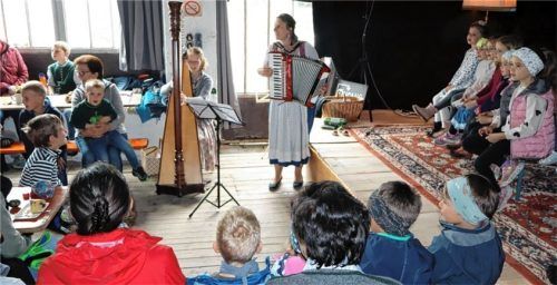 Allen ging es sauguad beim Oarscheibm und „Singa mit da Oma“ beim Troger in Au.Foto strim