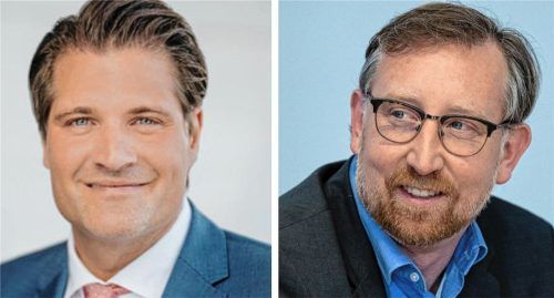 CSU-Stadtrat Dr. Thomas Geppert (links) geriet während einer Stadtratssitzung mit Andreas Winhart (AfD) aneinander. Foto re/dpa