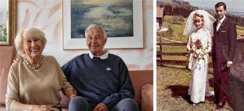 Das Ehepaar Mayr ist seit über 65 Jahren zusammen und führt eine abwechslungsreiche Ehe. Foto Sophie Mischner und privat