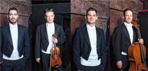 Das Zangberg-Quartett gibt ein Gastspiel in Schloss Grabenstätt. Foto Reinichs