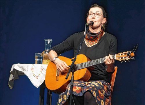Der Auftritt von Martina Schwarzmann war der krönende Abschluss beim Feuerwehrfest.Foto Sutherland