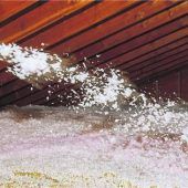 Maschinell eingeblasen